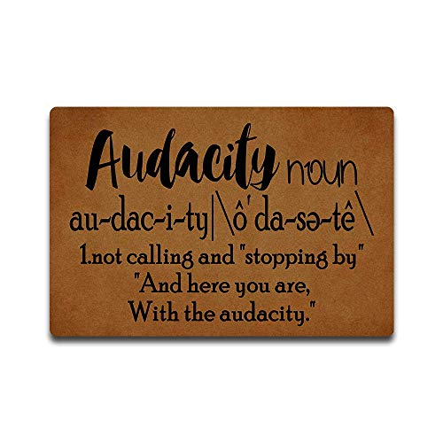 Audacity Doormat