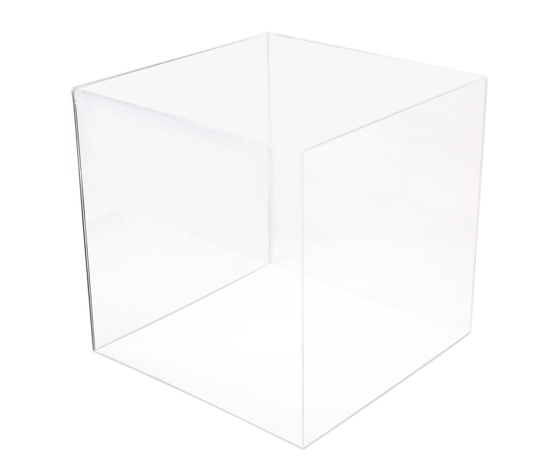 Acrylic Full Size Basketball Display Case with Risers - Premium Clear Protective Showcase for Collectible Basketballs - Perfect for Home, Office, or Sports Memorabilia Display