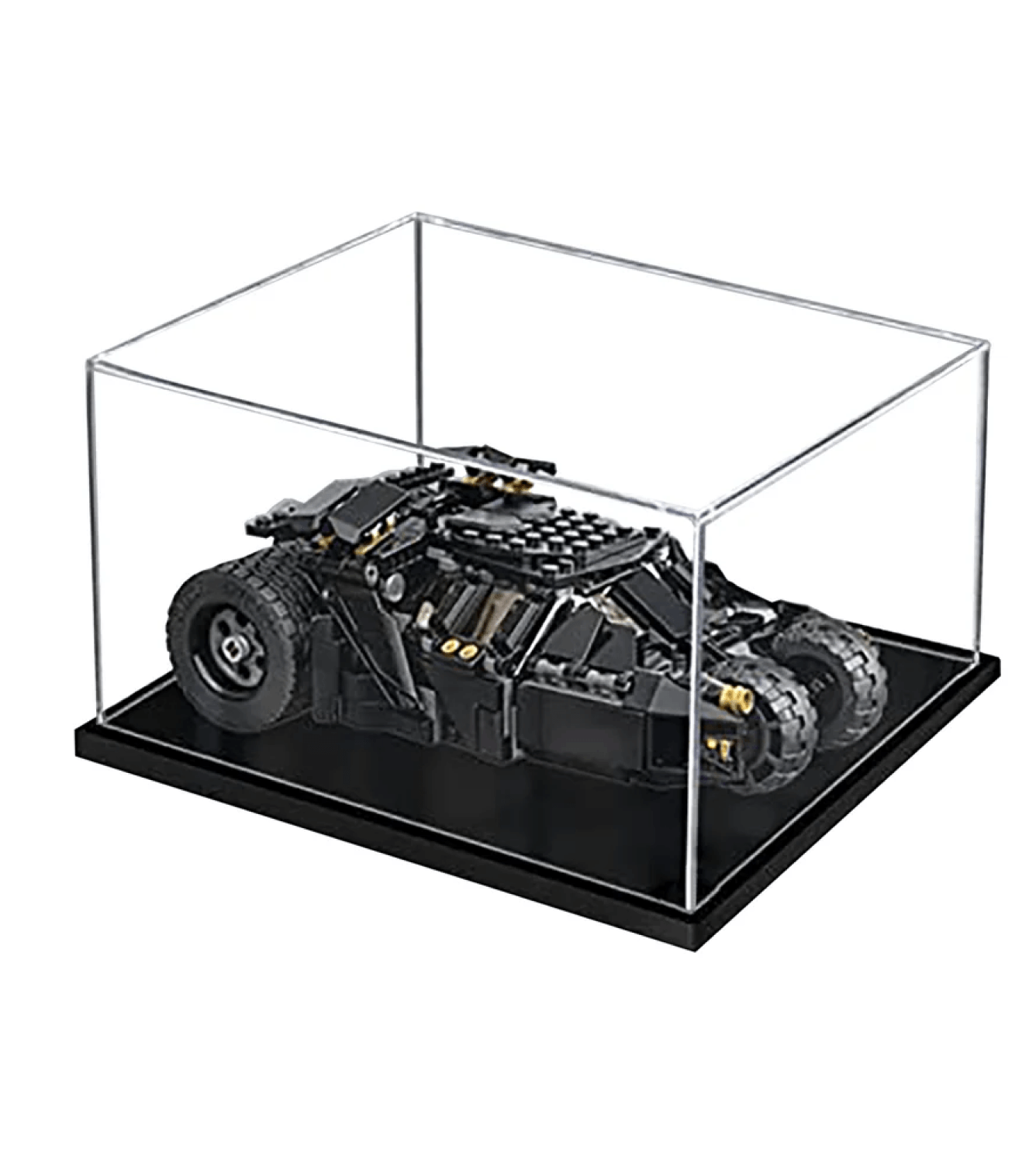 Lego DC Batman Batmobile 76239 Display Case - Clear Acrylic Protection for Collectible Building Set | Showcase for Home Office & Toy Collection