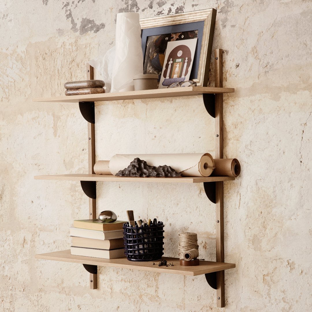 Ferm Living Ceramic Basket - Handmade Decorative Storage for Home & Office | Perfect for Organizing Keys, Jewelry & Small Items