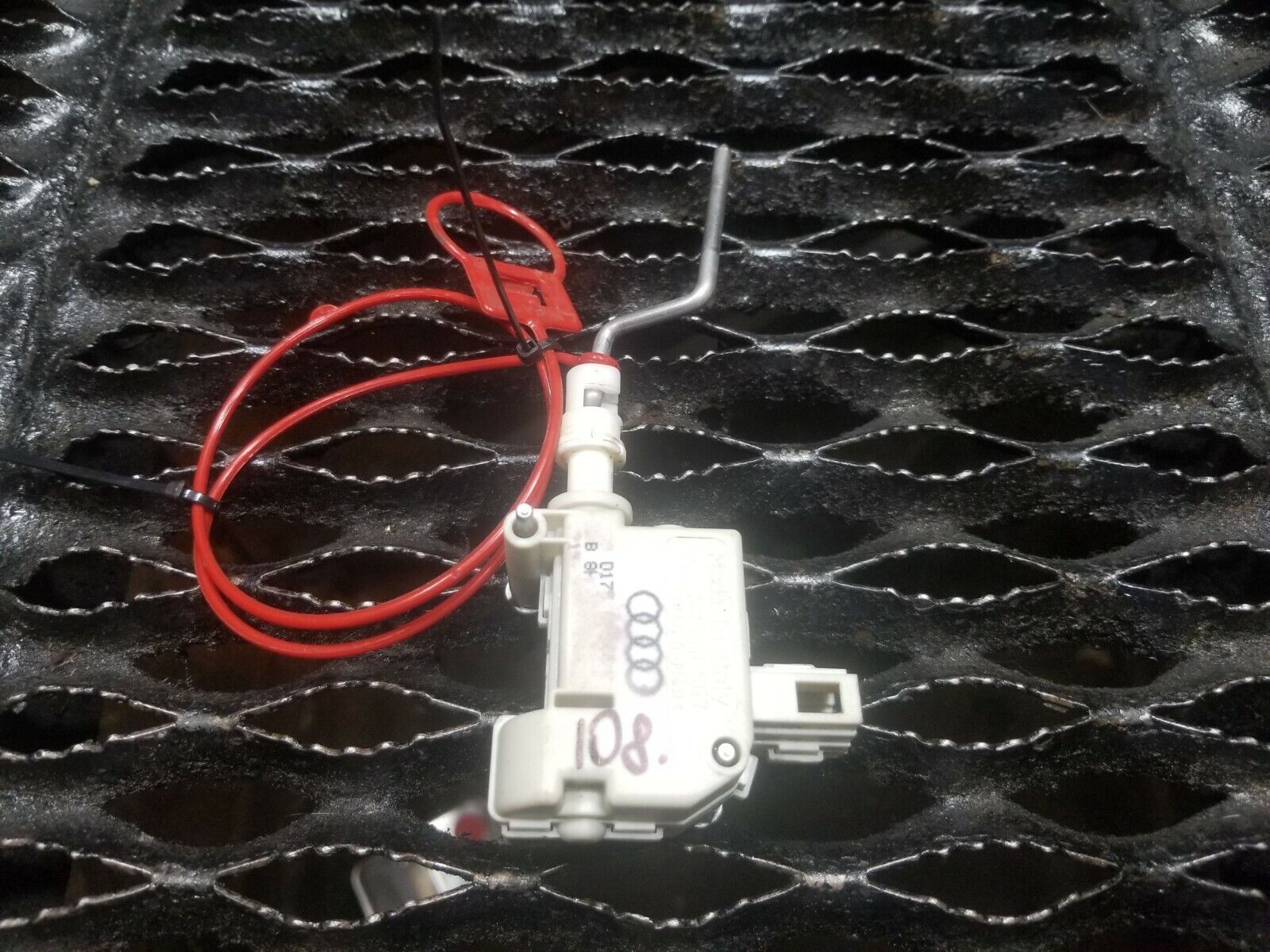 2002-2006 Audi A4 Convertible Gas Tank Lock Release Actuator Motor OEM #108 - Replacement Part for Fuel Door Repair | Perfect for DIY Car Maintenance & Automotive Restoration Projects