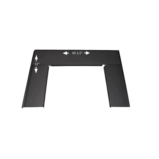 Buck Stove Trim Kit for Model 91 - Replacement Wood Burning Fireplace Insert Accessory - Perfect for Home Heating & Rustic Decor