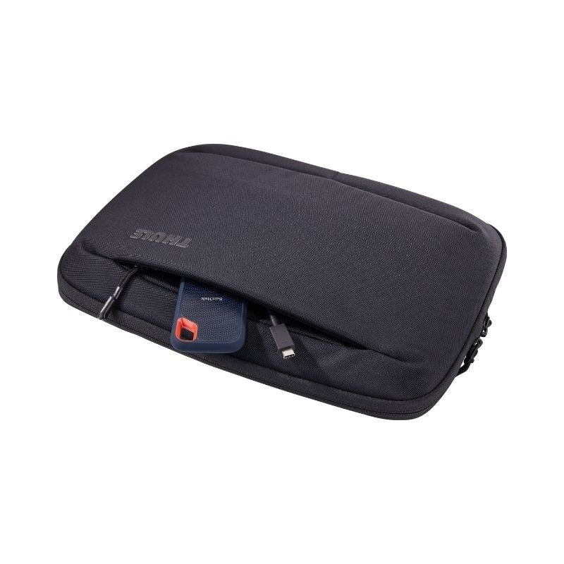 Thule Subterra 2 MBA 13 Laptop Sleeve Case - Protective Black Cover for MacBook Air 13 Inch | Perfect for Travel, Work & School