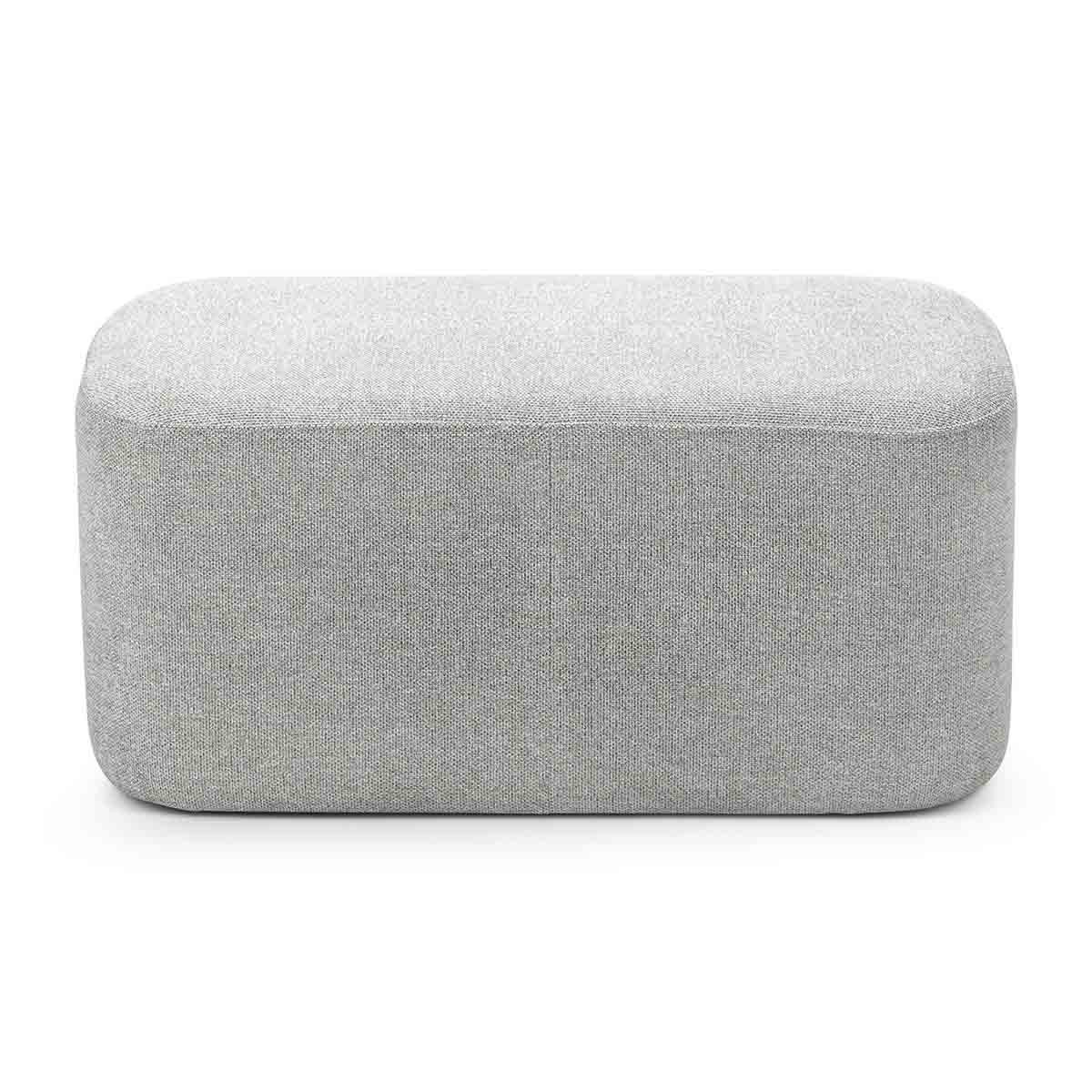Ayla Fabric Rectangle Ottoman - Stylish and Versatile Footrest, Storage Bench for Living Room, Bedroom, or Nursery | Perfect for Extra Seating and Home Decor
