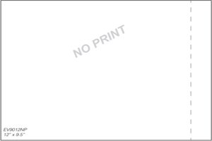 9.5 x 12 Side Load Packing Slip Envelopes - No Print, 500 per Case - Perfect for Shipping Documents, Invoices, and Business Mailings