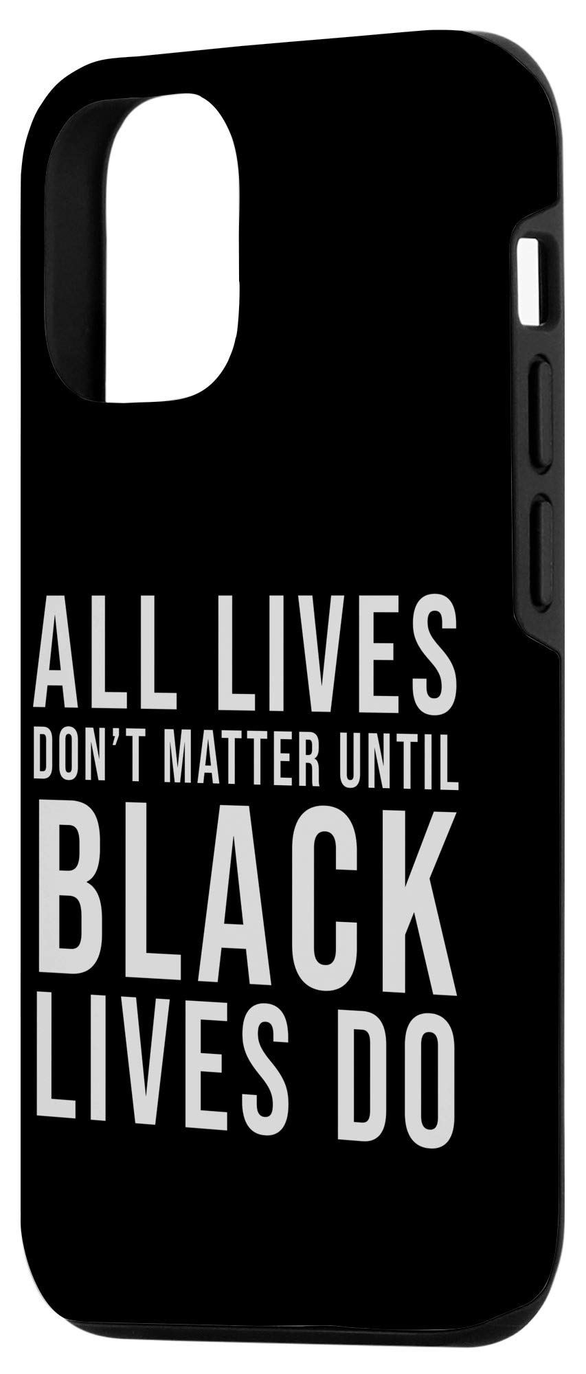 iPhone 12/12 Pro BLM Protest Case - Black Lives Matter Protective Phone Cover for iPhone 12 & 12 Pro - Durable Slim Design for Daily Use & Social Justice Events