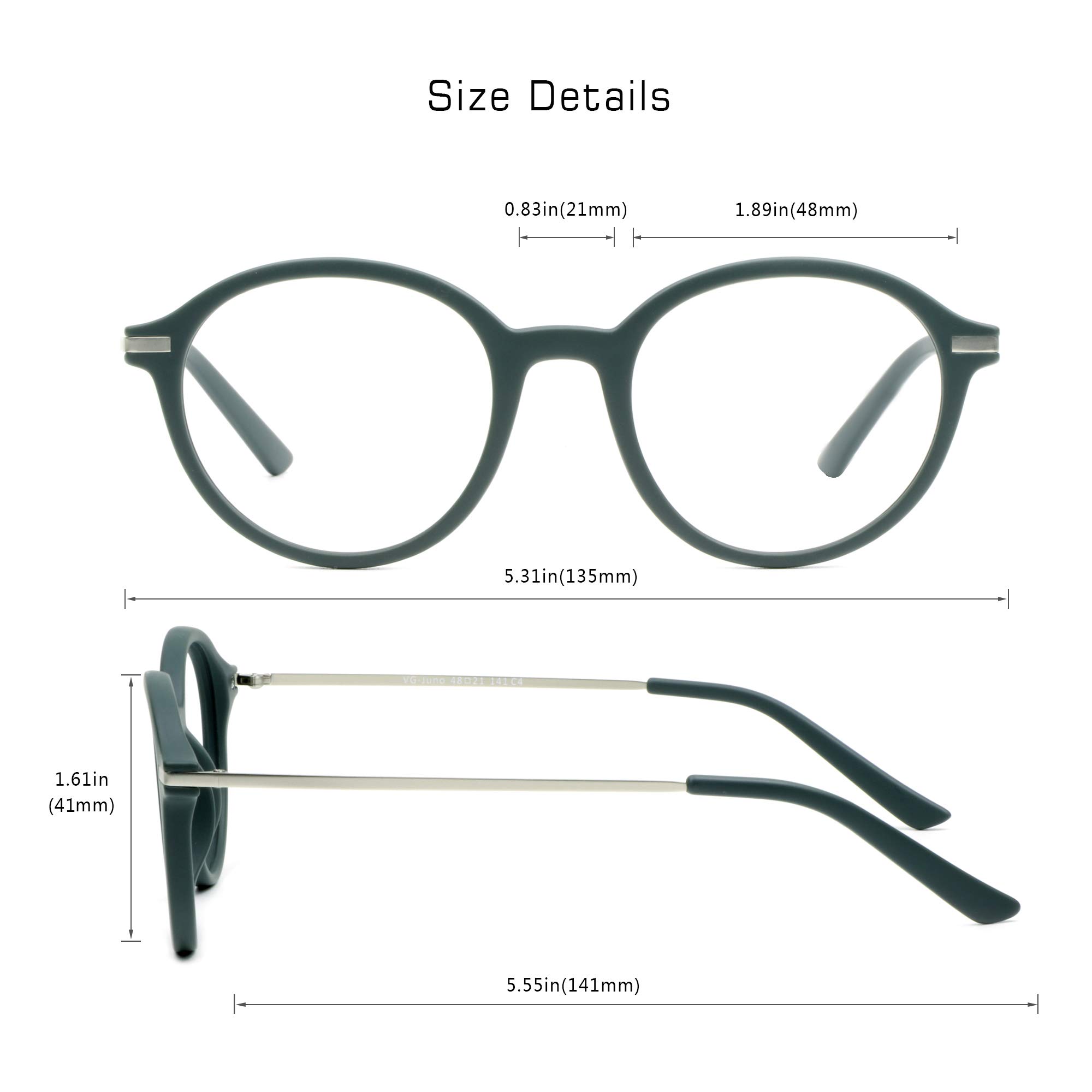 Blue Light Blocking Glasses for Women & Men - Anti Glare for Computer & TV Use