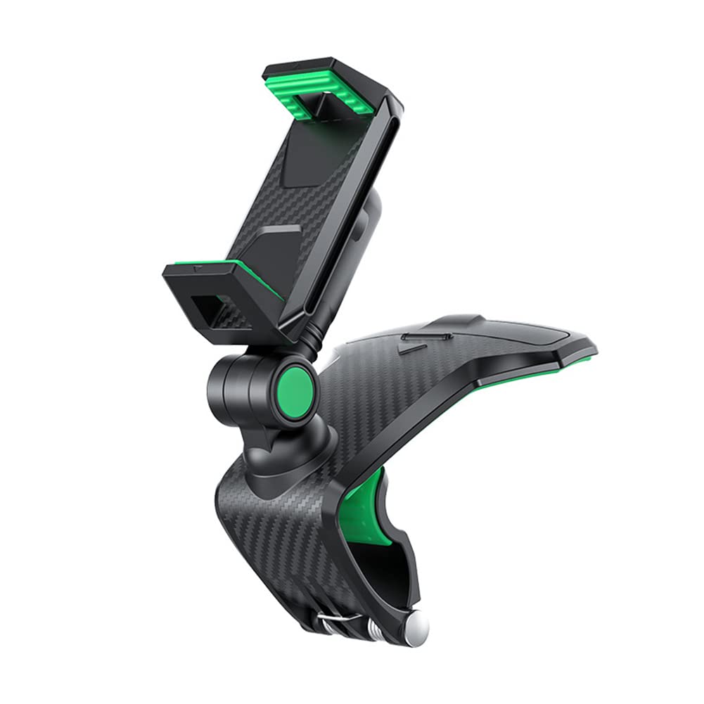 **Zcargel 2-in-1 Adjustable Car Dashboard Phone Holder & Parking Number Stand - Universal Clip-On Car Mount for Smartphones 3-7 Inch - Perfect for Hands-Free Driving & Temporary Parking**