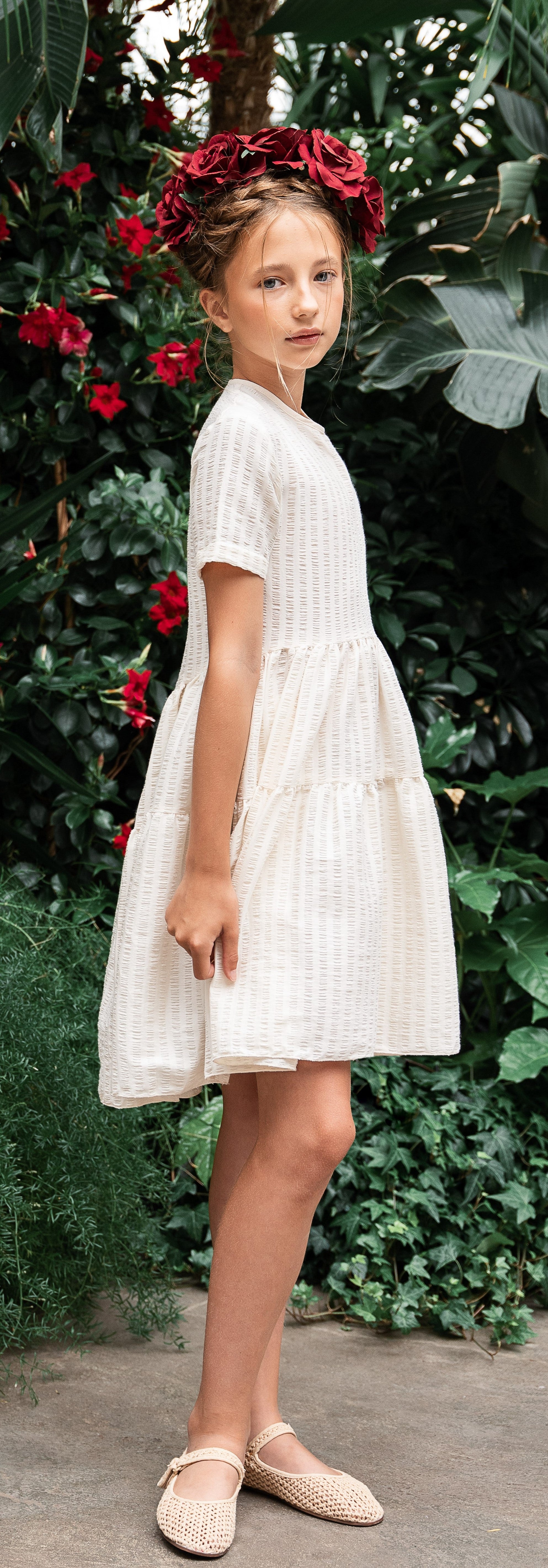 Atelier Parsmei Frida Tofu Crinkled Dress - Elegant Wrinkled Fabric Women's Dress for Casual Wear, Parties & Special Occasions