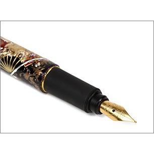 Premium MAKI-E Urushi Lacquer Fountain Pen - Handcrafted Kyoto Elegance by Yamanaka Lacquer Ware | Luxury Writing Instrument for Business Gifts, Collectors & Calligraphy Enthusiasts