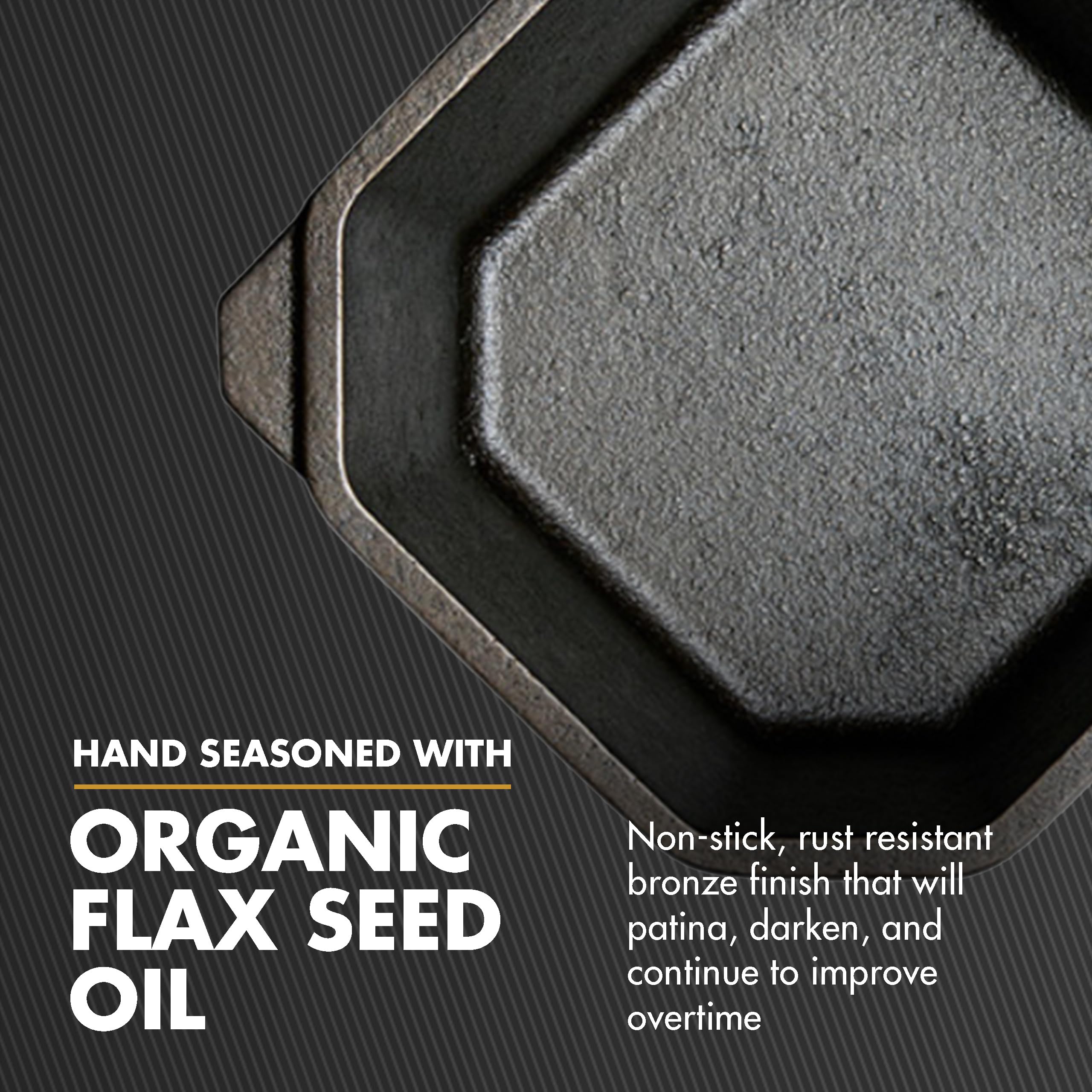 Premium FINEX 1-Quart Cast Iron Sauce Pot - Handcrafted in USA, Pre-Seasoned with Organic Flaxseed Oil - Durable Modern Heirloom Cookware for Soups, Stews & Sauces - Perfect for Stovetop, Oven & Camping Cooking