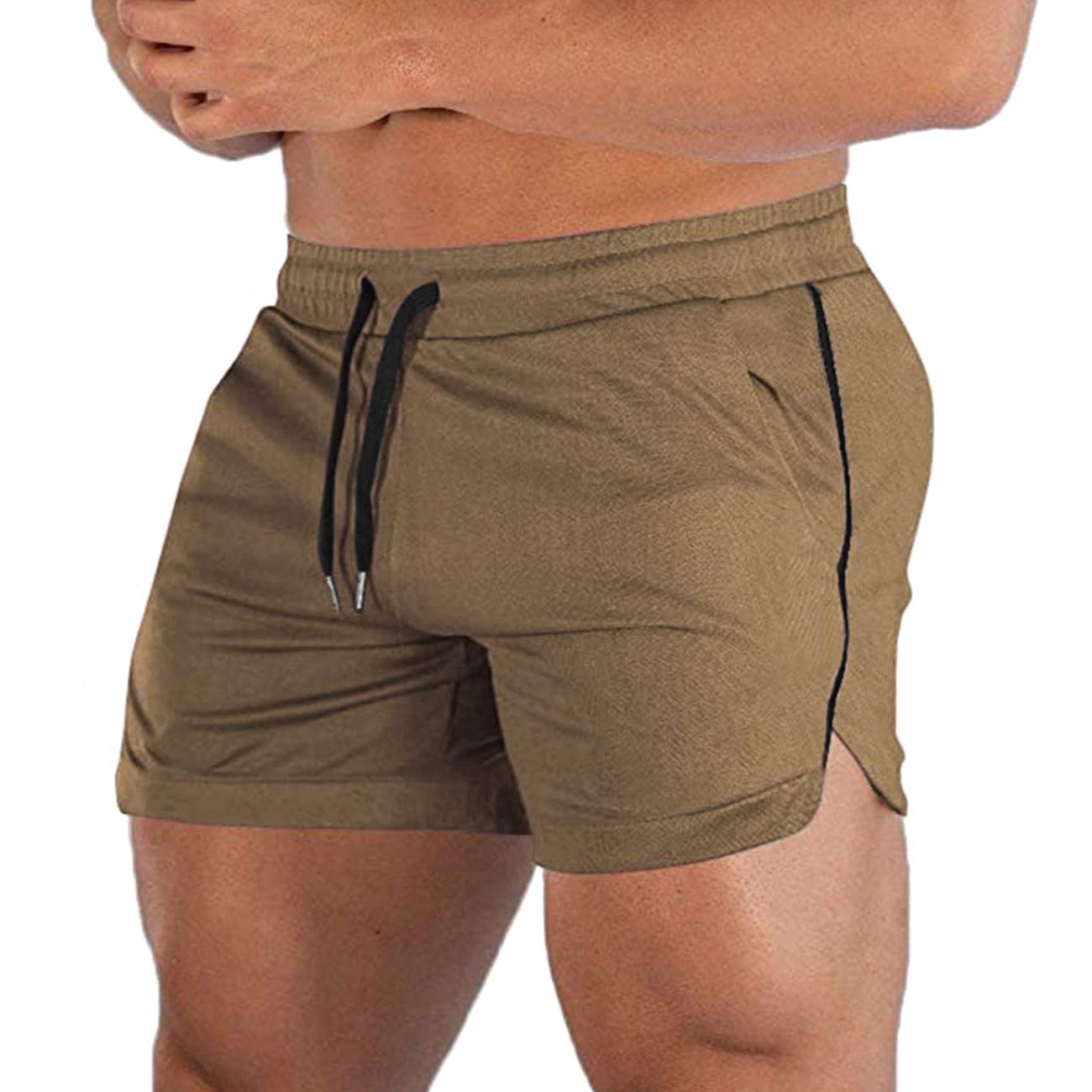 EVERWORTH Men's 5 Inch Inseam Athletic Shorts - Gym Workout, Running, Bodybuilding & Casual Wear - Lightweight Quick-Dry Training Shorts for Sports & Everyday Use