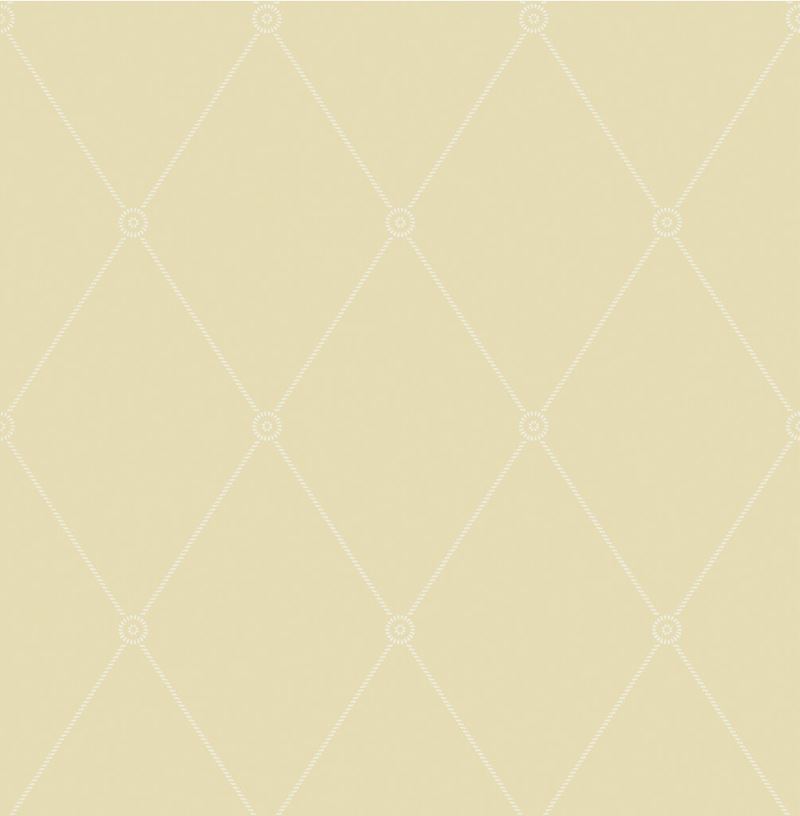 Large Georgian Rope Trellis Cole and Son Wallpaper - Premium Peel & Stick Wallpaper for Living Room, Bedroom, Dining Room Decor
