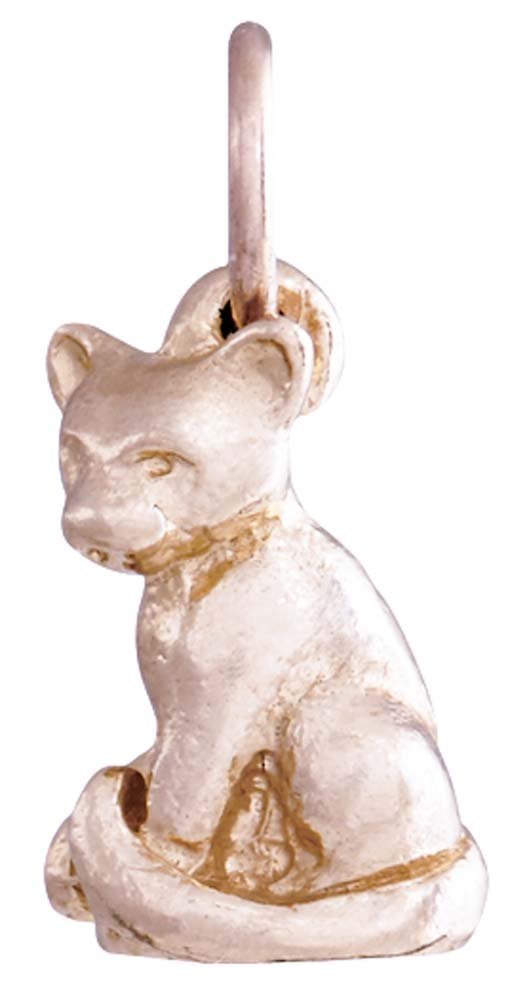 Helen Ficalora Cat Mini Charm - Sterling Silver Cat Pendant Necklace for Women, Dainty Cat Jewelry Gift for Cat Lovers - Perfect for Everyday Wear, Gifts & Special Occasions