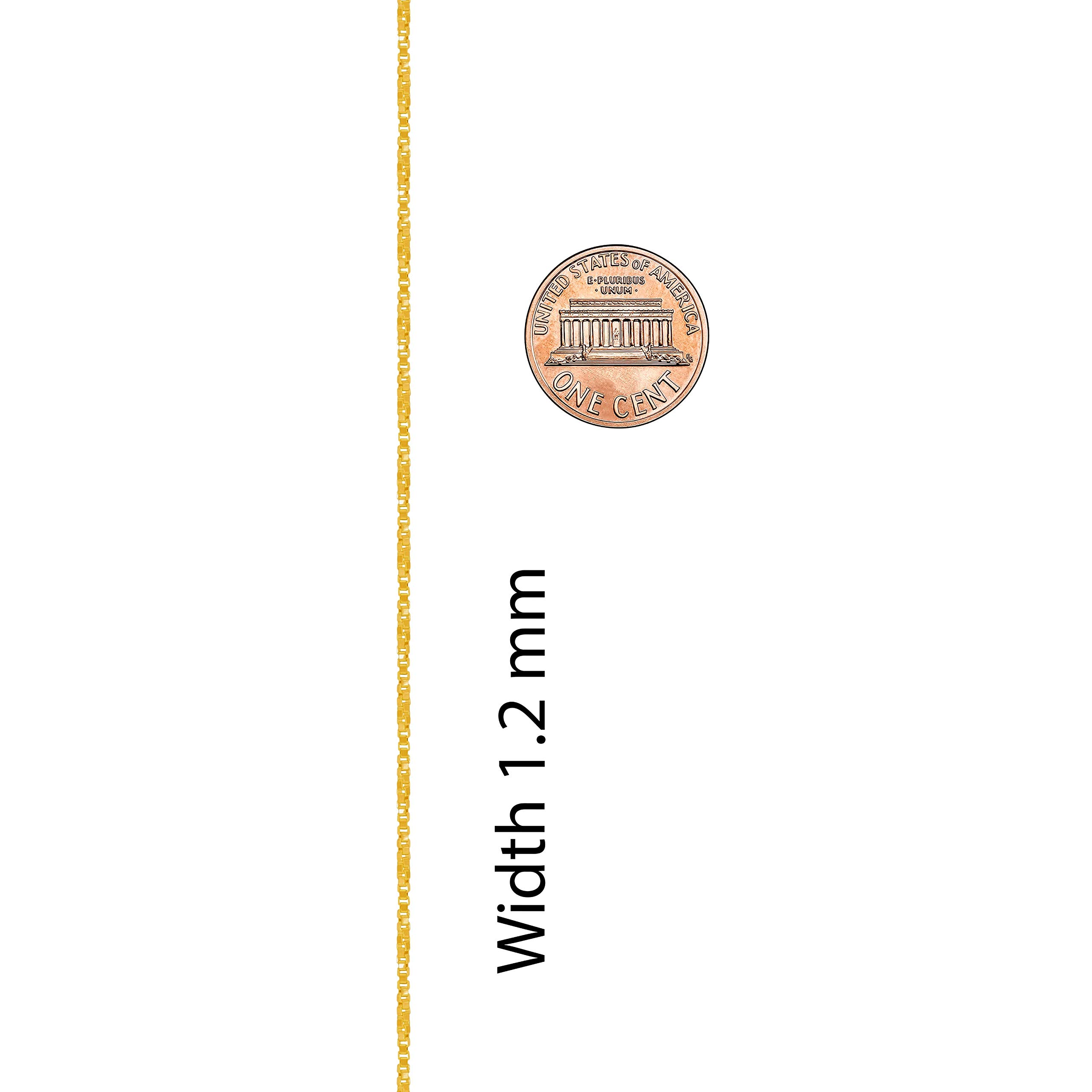 LIFETIME JEWELRY 24K Gold Plated Women's Twisted Box Chain Anklet Bracelet - Elegant Ankle Jewelry for Parties, Beach & Everyday Wear