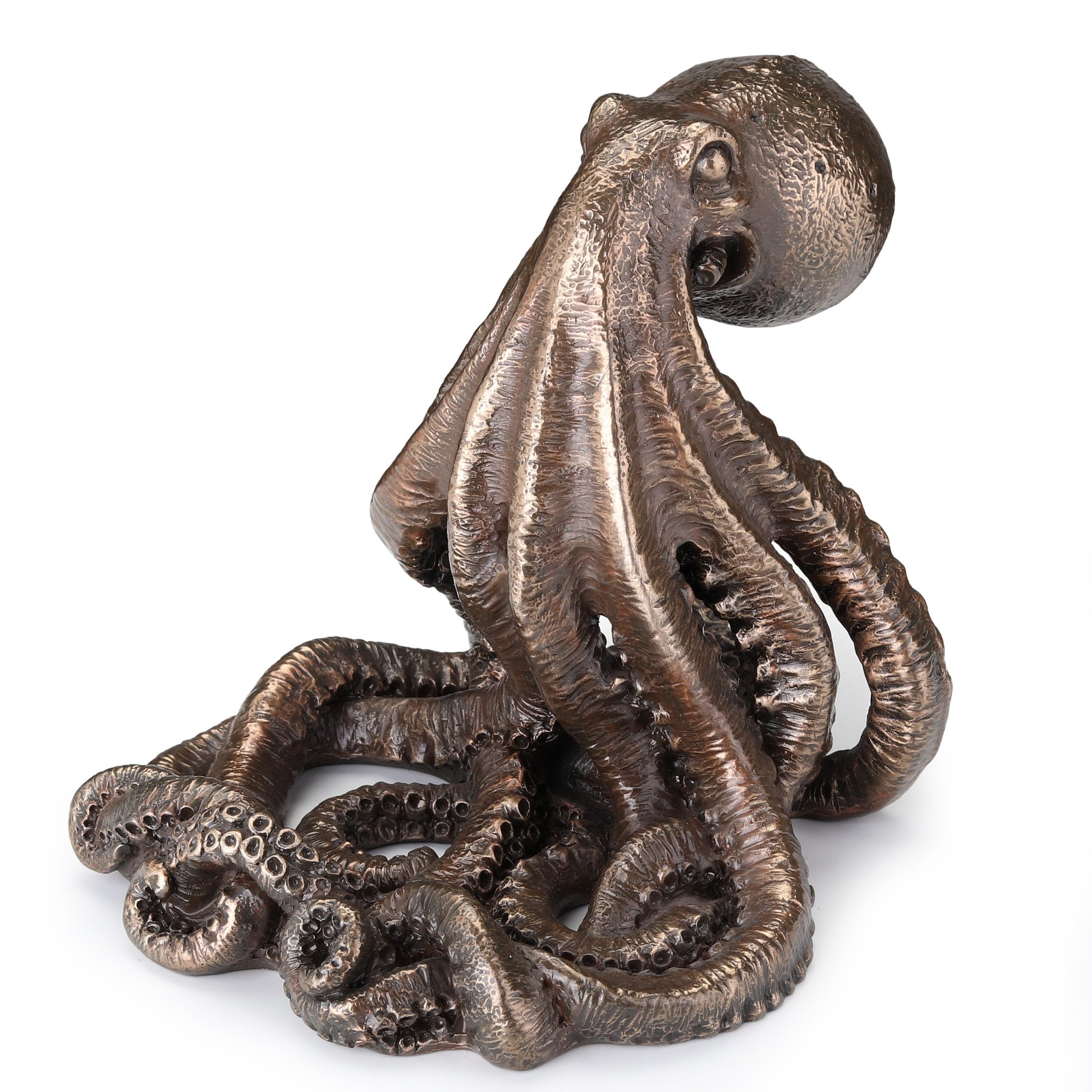 Veronese Design 4 3/8 Inch Octopus Tentacle Phone Stand - Unique Steampunk Desk Organizer & Nautical Decor for iPhone, Android - Perfect for Office, Gaming Setup & Coastal Home Decor