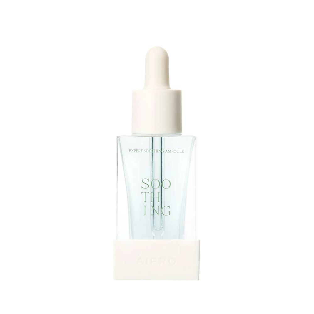 AIPPO Expert Soothing Ampoule 30ml - Hydrating Facial Serum for Sensitive Skin | Reduce Redness & Calm Irritation | Perfect for Post-Treatment Care & Daily Skincare Routine
