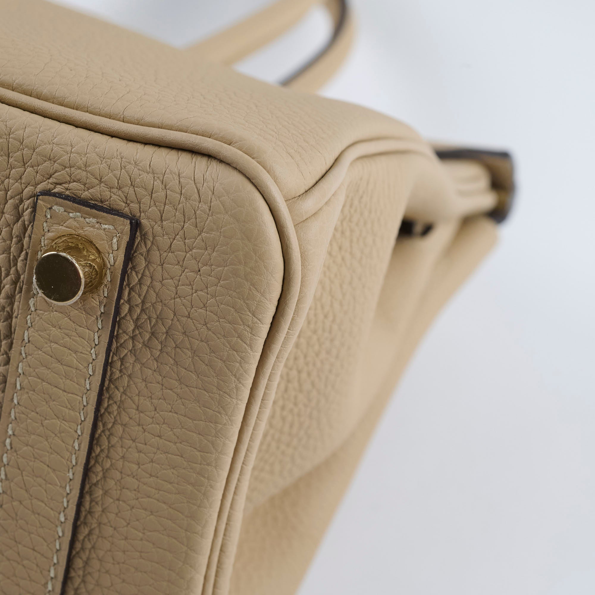 Authentic Hermes Birkin 30 Handbag in Trench Togo Leather with Gold Hardware - 2017 Collection (A Stamp) - Perfect for Luxury Fashion & Special Occasions