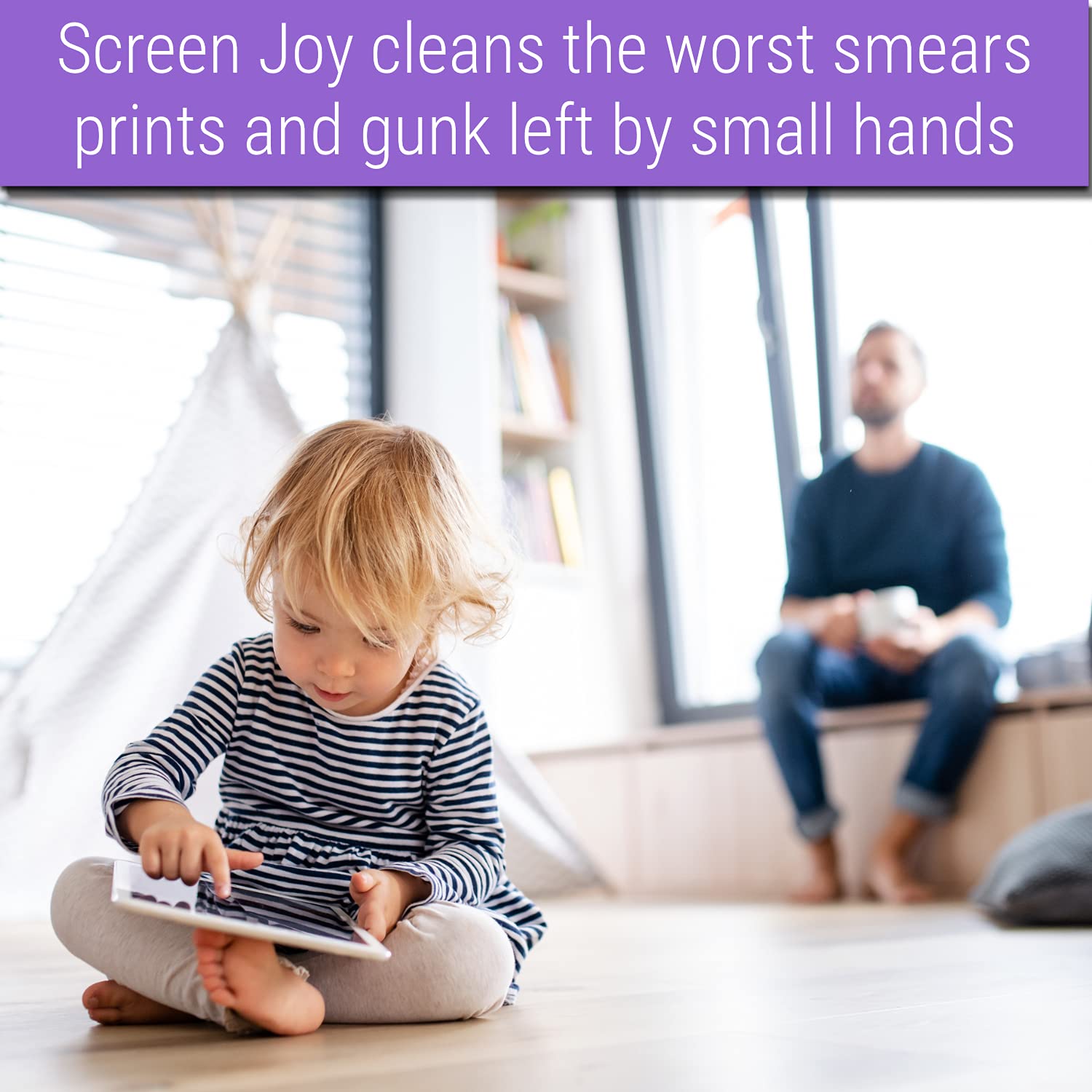 Premium Microfiber Screen Cleaner Cloth for Laptops, TVs, Tablets & Smartphones - Safe Cleaning Kit for LCD LED Monitors, iPads, Phones & Electronics - Perfect for Home, Office & Travel Use