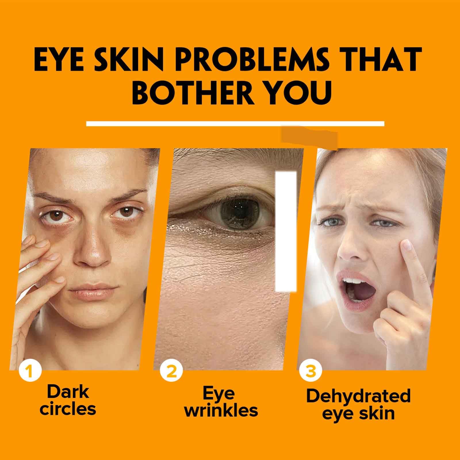 Under Eye Bags Treatment Stick - Dark Circle & Puffiness Relief Serum - Perfect for Morning Routine & Travel Skincare