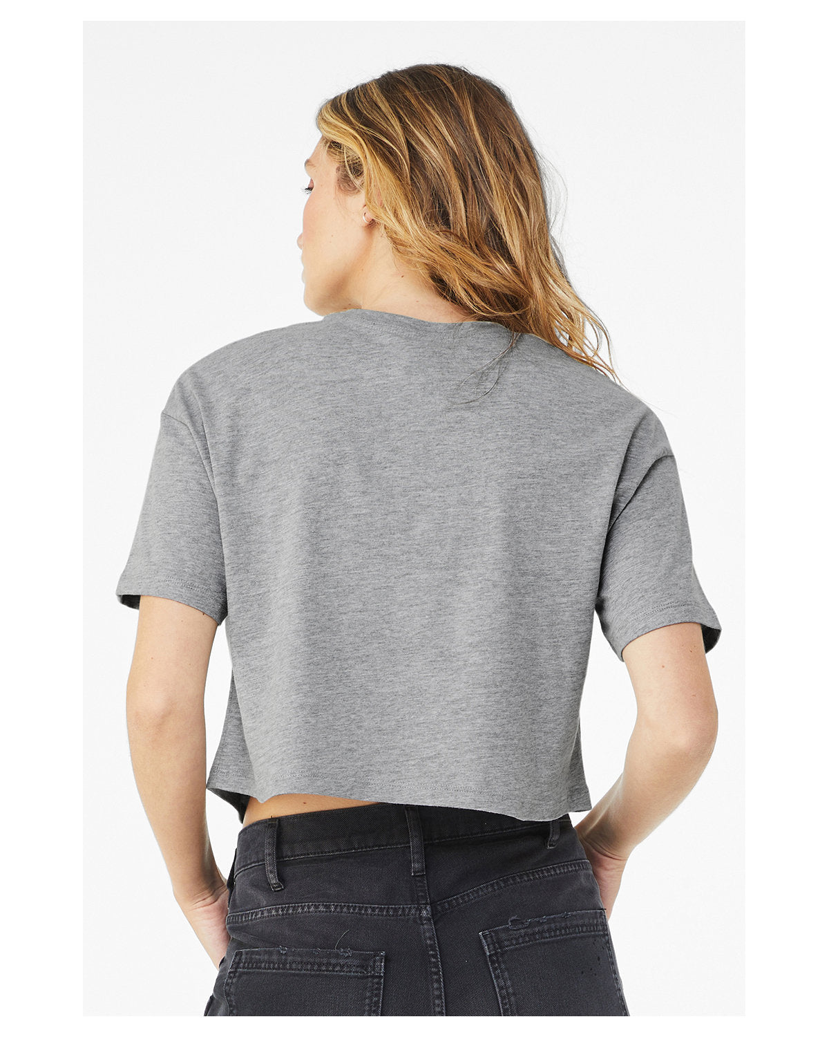 Bella + Canvas 6482 FWD Fashion Women's Cropped Jersey T-Shirt - Soft & Comfortable Short Sleeve Top for Casual Wear, Workout & Street Style