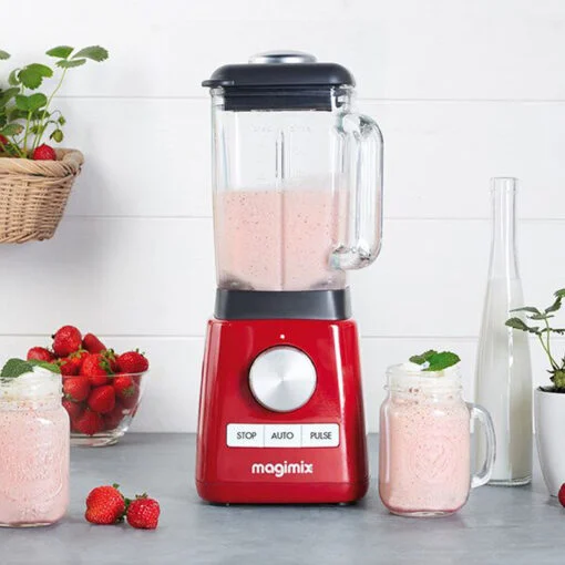 Magimix 1300W High-Speed Blender with 1.8L BPA-Free Jug - Professional Kitchen Blender for Smoothies, Soups & Nut Butters - Perfect for Home & Commercial Use