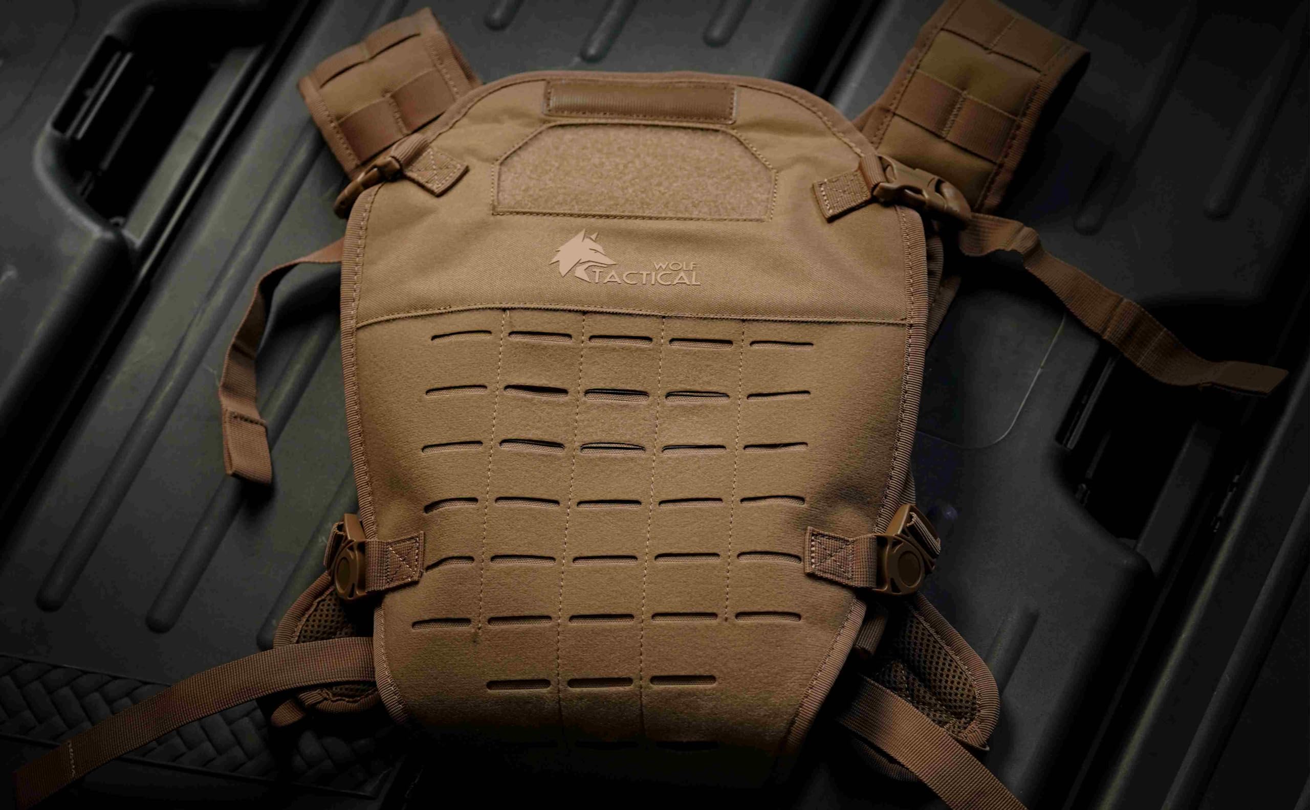 WOLF TACTICAL Military-Grade Baby Carrier for Men - Adjustable Infant & Toddler Carrier for Dads - Perfect for Hiking, Travel & Outdoor Adventures