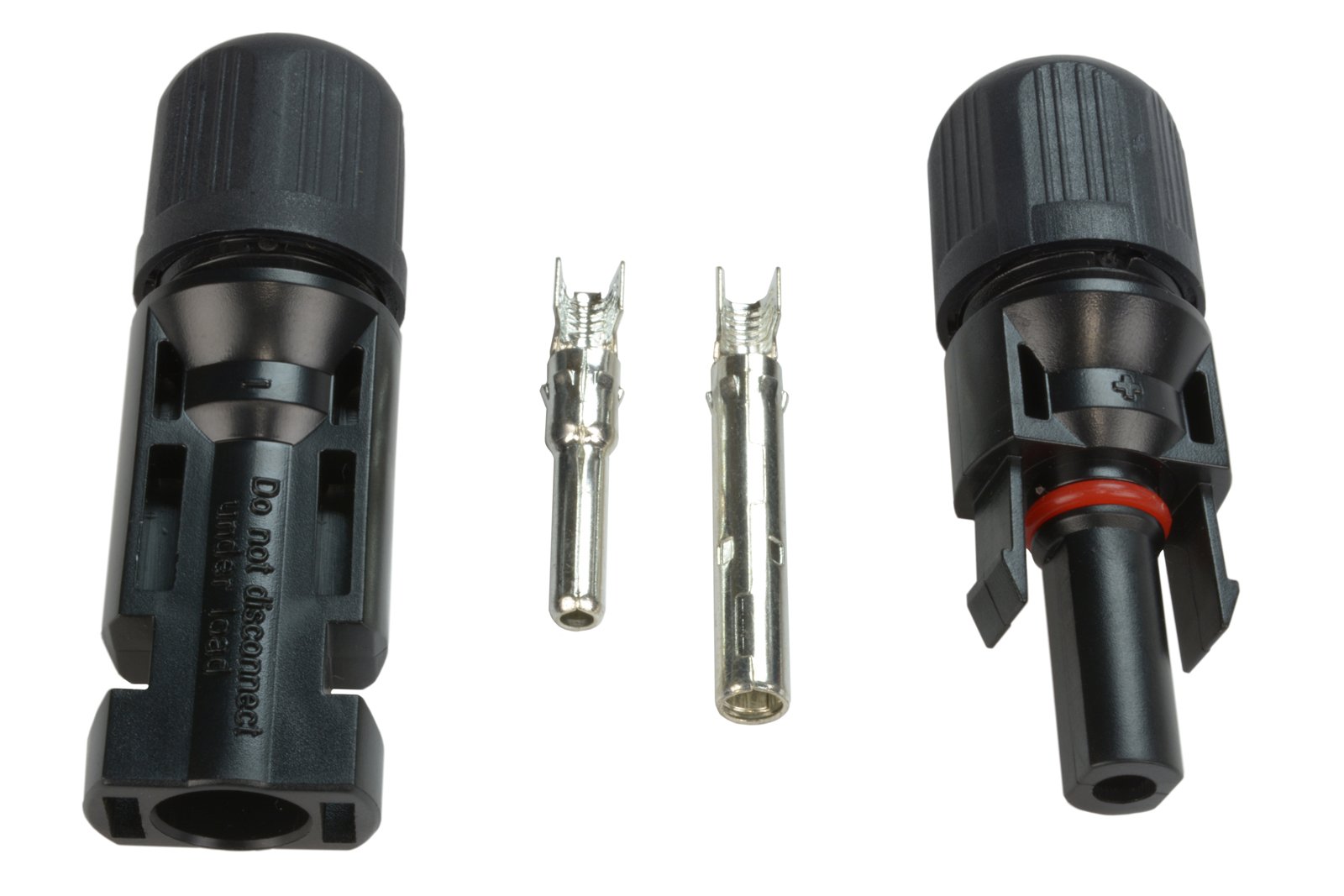 TEMCo 30A Solar Panel Connector Kit - 1 Male & 1 Female PV Cable Connector Set (50 Pack) for Solar Power Systems, RV, Boat & Off-Grid Applications