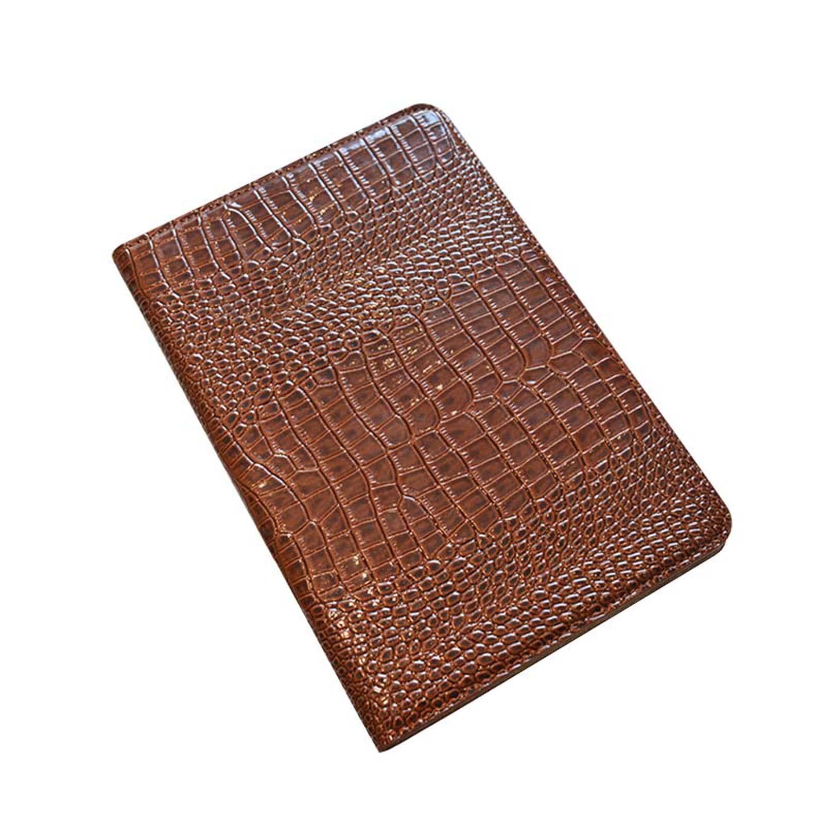 Premium Crocodile Pattern PU Leather Flip Case for Apple iPad Air 5th/4th Gen 10.9 Inch (2022/2020) - Wallet Folio Cover with Card Slots & Stand Function | Perfect for Work, Travel & Daily Protection