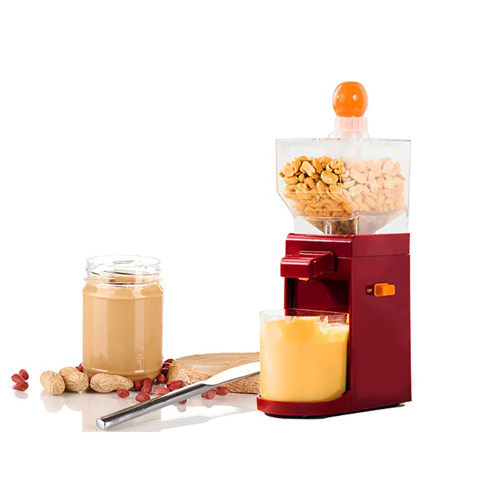 Electric Grain Grinder 500ML - Portable Peanut Butter Maker & Coffee Grinder for Corn, Nuts, Cereals - Perfect for Home Kitchens, Camping & Healthy Snacks