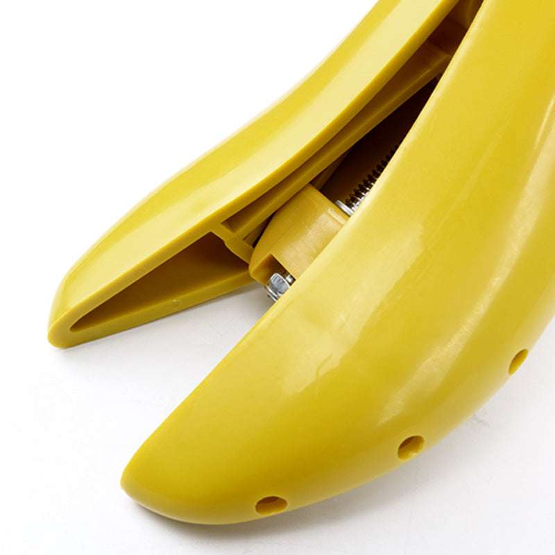 1 PCS Yellow Adjustable Shoe Stretcher for Men's Shoes - Comfortable Footwear Expander for Size EUR 38-42 - Perfect for Breaking in New Shoes & Relieving Foot Pain at Home or Work