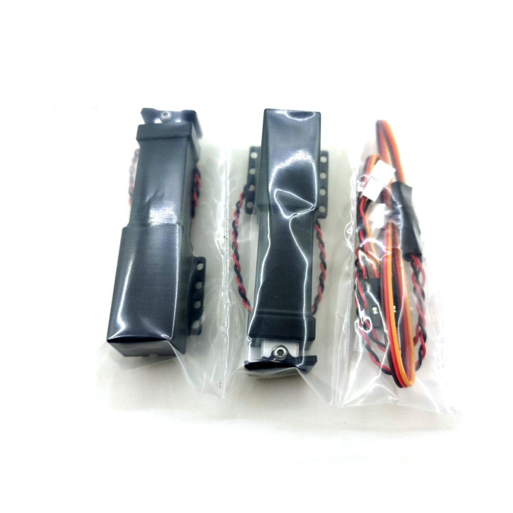 Upgraded Metal Electric Control Support Legs for 1/14 Scale 998 RC Hydraulic 3-Axle Trailer Truck - DIY Replacement Part for Radio Controlled Model Trucks - Perfect for Crawler Truck Enthusiasts & Construction Site Simulation