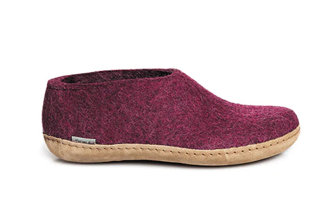 Glerups Wool Slippers for Men and Women - Comfortable Indoor/Outdoor House Shoes for Relaxation at Home or Cozy Winter Wear