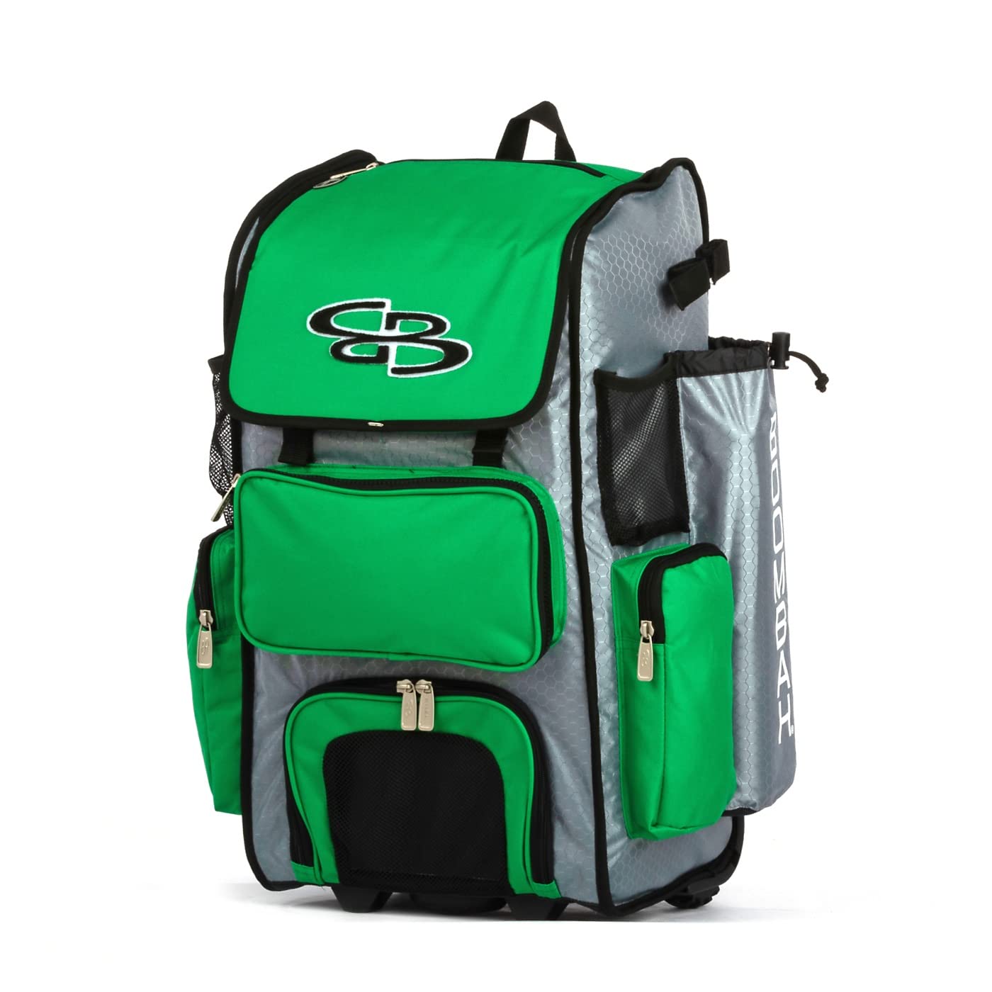 Boombah 2.0 Rolling Superpack Baseball Softball Equipment Bag with Wheels - 23.5