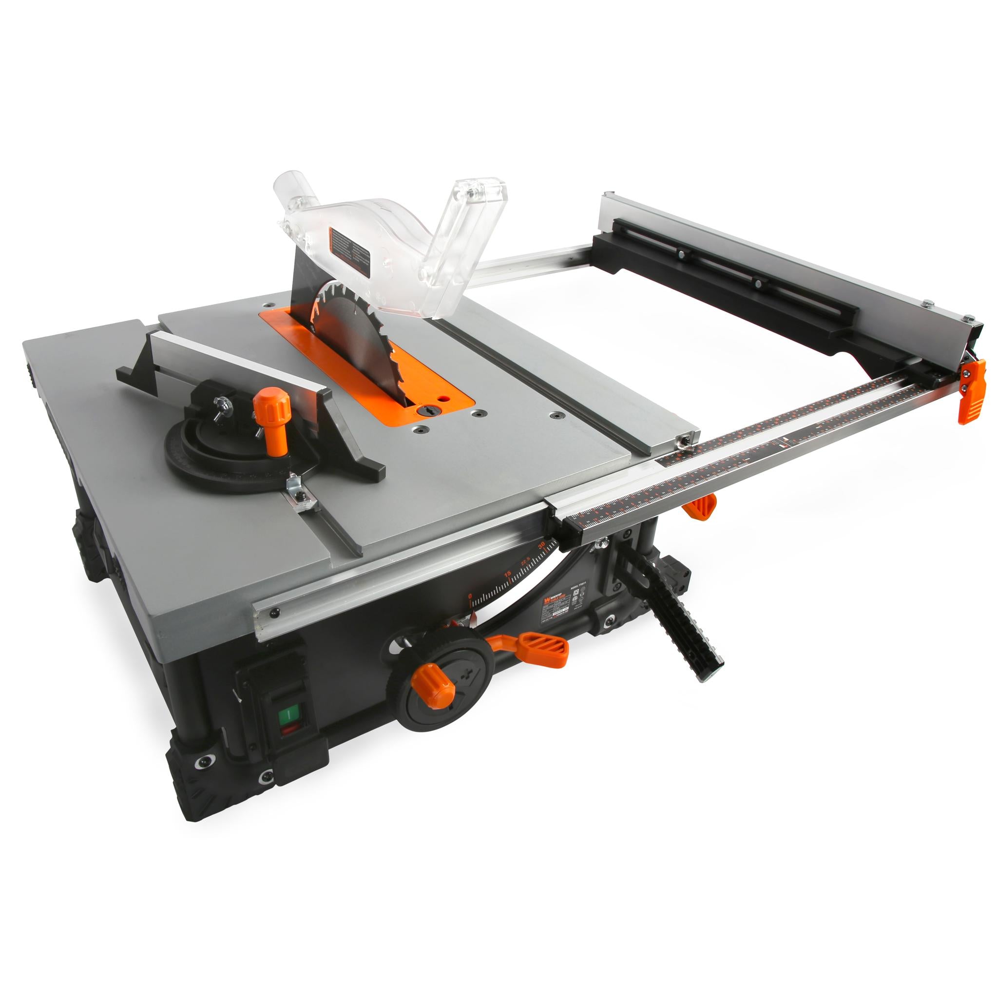 WEN TT0811 11 Amp 8.25 Inch Compact Benchtop Jobsite Table Saw - Portable Woodworking Tool for DIY Projects & Home Renovation