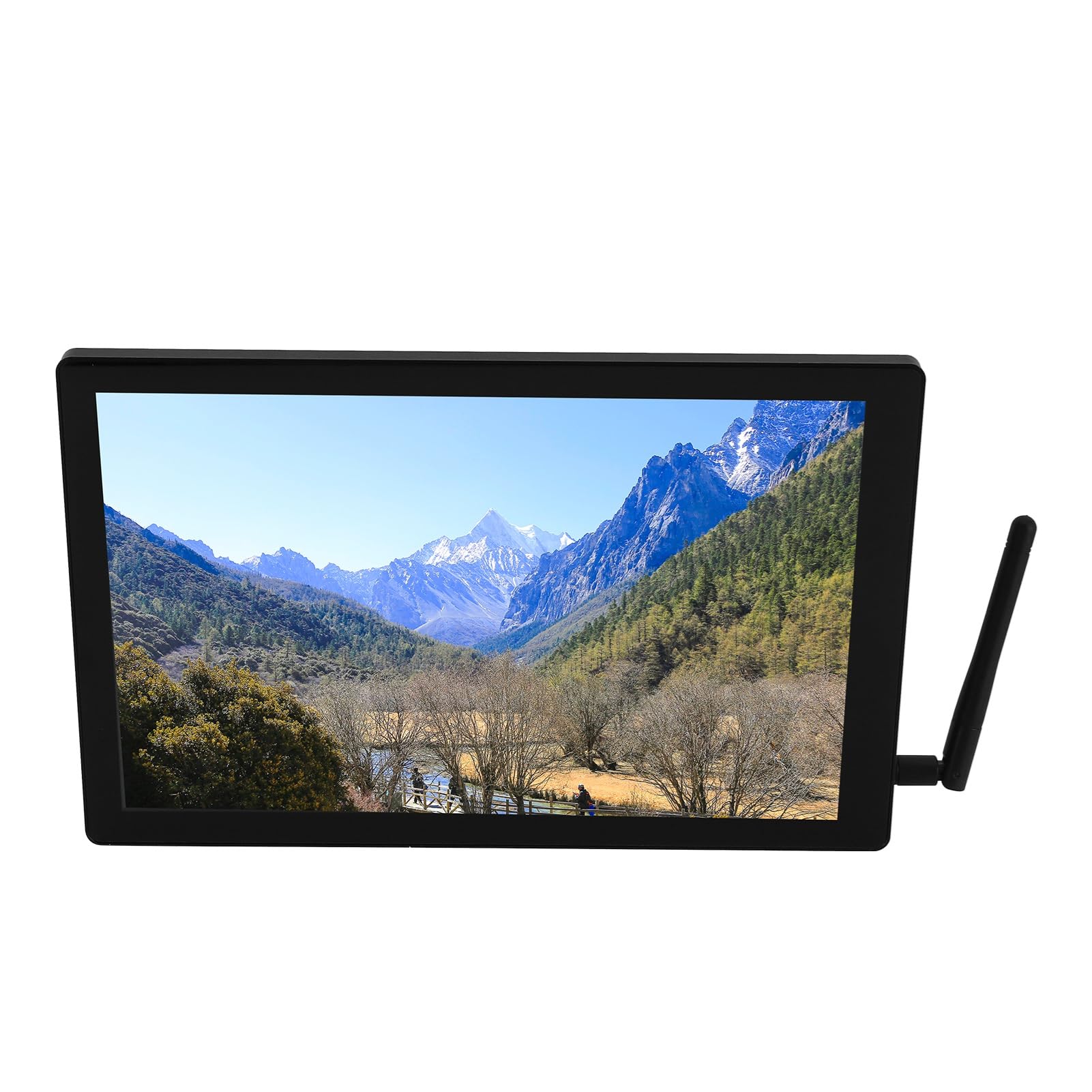 10.1 Inch Portable Touchscreen Monitor with 1280x800 Resolution - RS232/RS485/USB/HDMI Ports - Industrial Grade Display for Laptop, PC & Raspberry Pi - Perfect for Business, Gaming & Digital Signage (UK Plug)