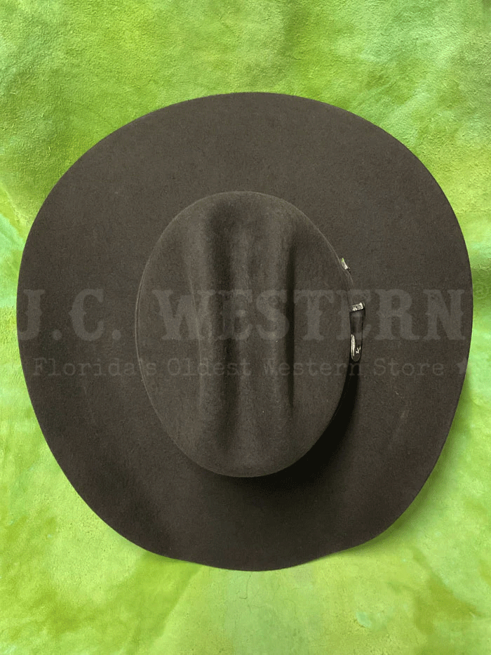 Justin JF0342RDEO4008 3X Brown Wool Western Rodeo Hat for Men - Perfect for Cowboy Rides, Country Music Festivals & Western Style Outfits