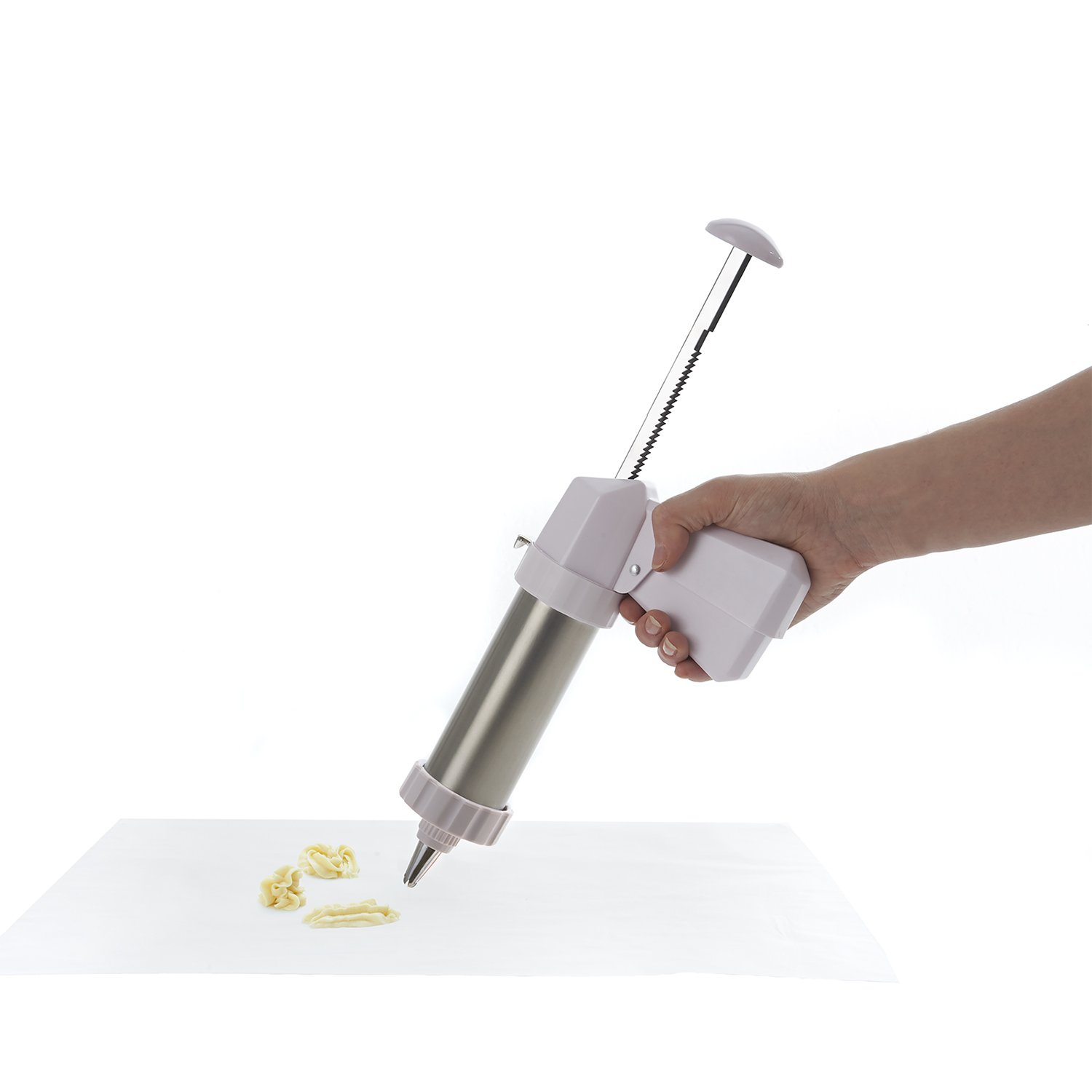 Silikomart Wonder Cakes Collection - Stainless Steel Cookie Press Kit for Baking, Cake Decorating & Pastry Making - Perfect for Holidays, Parties & DIY Desserts