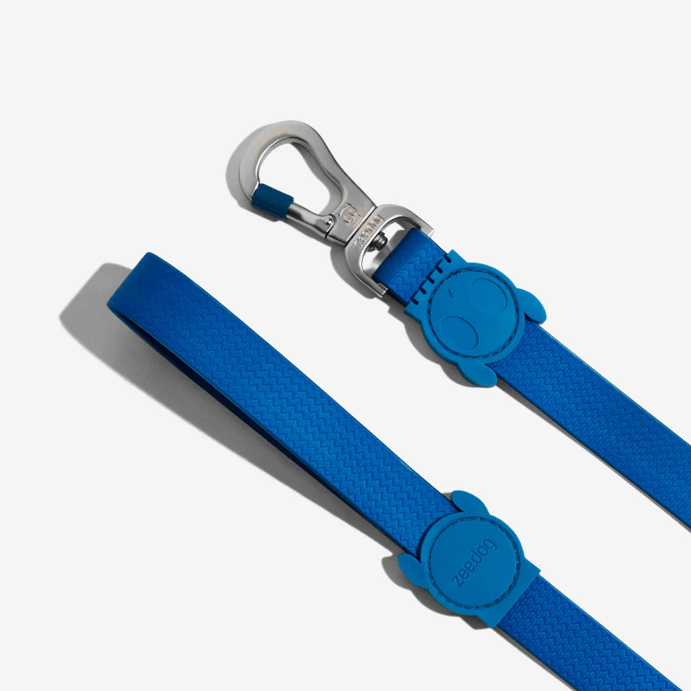 Neopro Blue Dog Collar by Zee.Dog - Durable Nylon Pet Collar for Small, Medium & Large Dogs - Perfect for Walking, Training & Outdoor Adventures