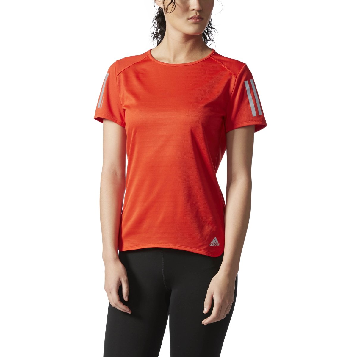 Adidas Women's Running Response Short Sleeve T-Shirt - Lightweight Moisture-Wicking Workout Top for Jogging, Gym & Outdoor Activities