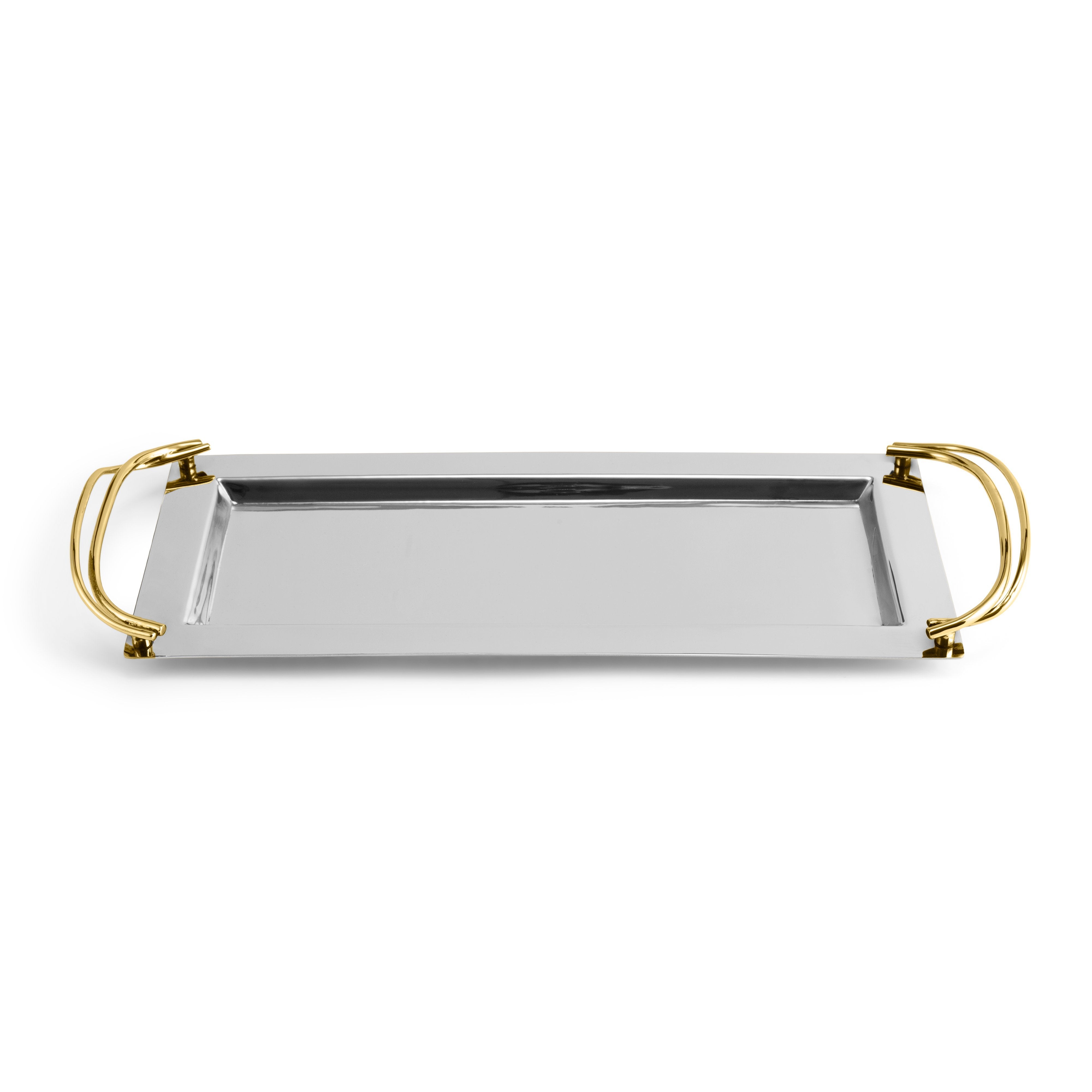 Elegant Calla Lily Vanity Tray - Decorative Jewelry Organizer & Perfume Display Tray for Dresser, Bathroom, or Wedding Decor