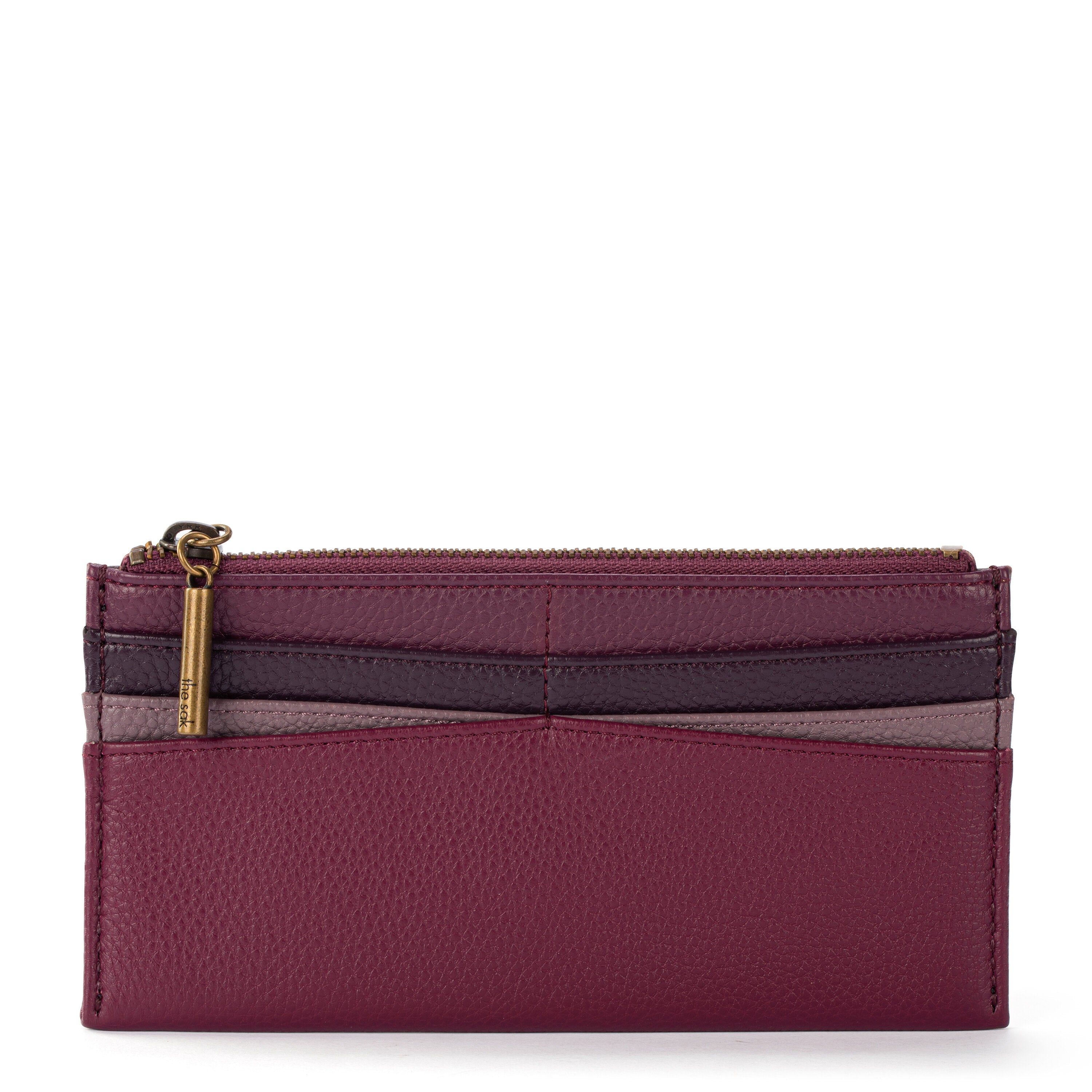 Neva Large RFID Blocking Card Wallet for Women - Slim Leather Credit Card Holder with Multiple Slots - Perfect for Travel, Business & Everyday Use