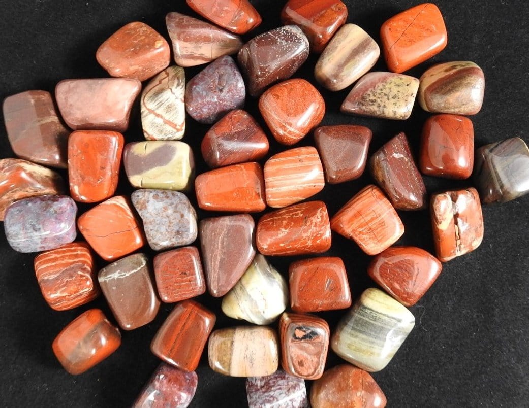 Natural Brecciated Jasper Stone - Healing Crystal for Stress Relief, Grounding & Protection - Perfect for Meditation, Jewelry Making & Home Decor