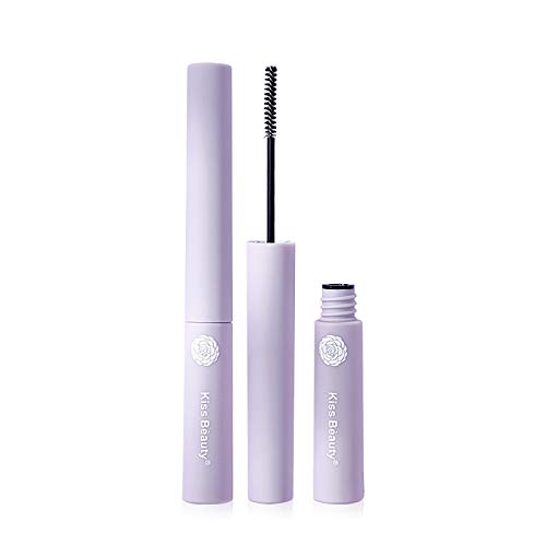 Long & Curly Mascara Brush - Small Head Clump-Free Wand for Natural Volume, Non-Waterproof Mascara Applicator | Perfect for Everyday Makeup & Lash Extension Styling