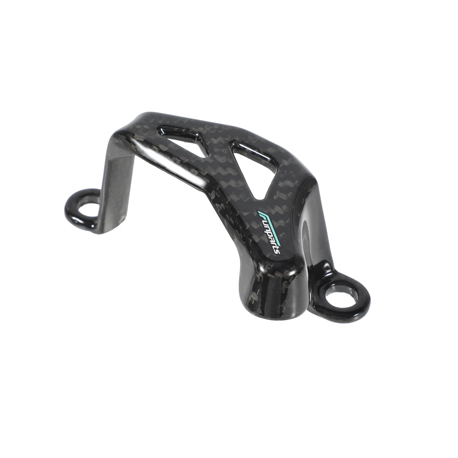 High-Quality Carbon Fiber Rear Brake Caliper Cover Guard for Honda CRF150R/250R/450R/250X/450X/450RX (2002-2025) & CR125/CR250 (2002-2007) - Durable Motorcycle Protection for Off-Road & Motocross Racing