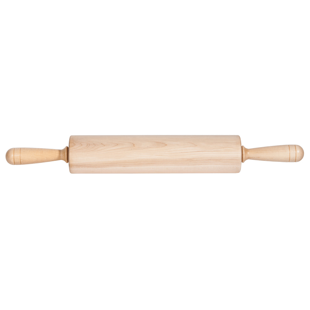 J.K. Adams Patisserie Rolling Pin - 15 Inch x 2.75 Inch Premium Wooden Baking Roller for Pastry, Dough & Cookies - Perfect for Home Bakers & Professional Chefs