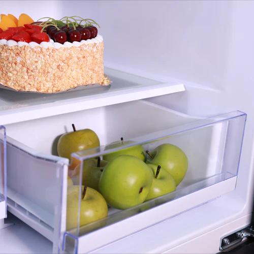 Avanti 33 Inch 18.0 cu ft Freestanding French Door Refrigerator with Frost-Free Technology - Energy Efficient 4-Door Fridge for Kitchen, Home, Office & Restaurant Use (Model FFFDD18L3S)