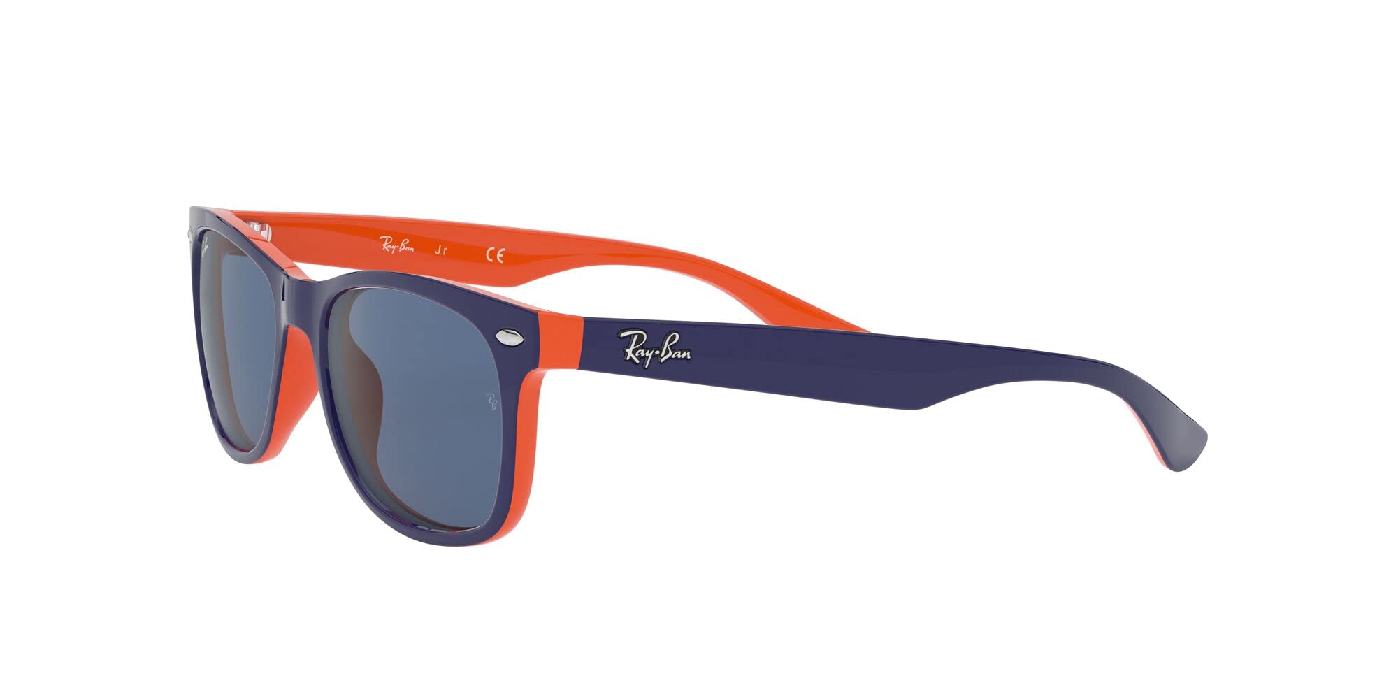 Ray-Ban RJ9052S New Wayfarer Square Sunglasses for Kids - UV Protection, Durable & Stylish - Perfect for Outdoor Play, Beach Trips & Family Vacations