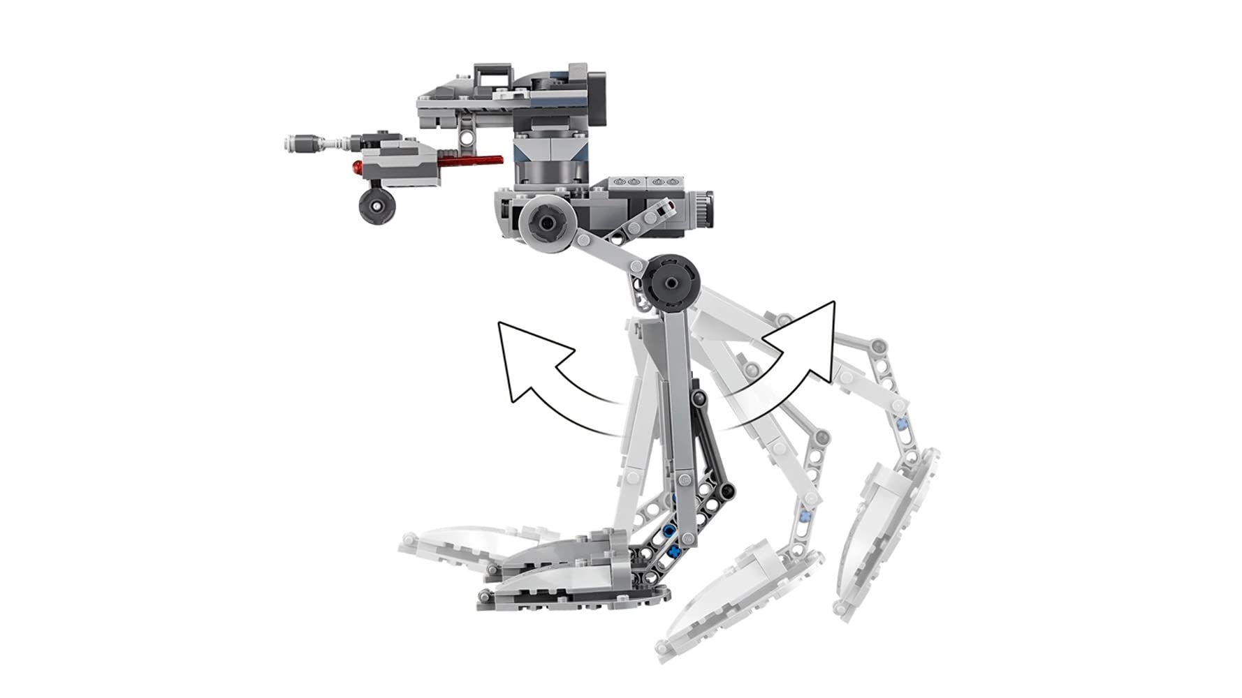 LEGO Star Wars First Order AT-ST Walker 75201 Building Kit (FR) - Collectible Construction Set for Kids & Adults - Perfect for Star Wars Fans, Gift Giving & Display Scenes