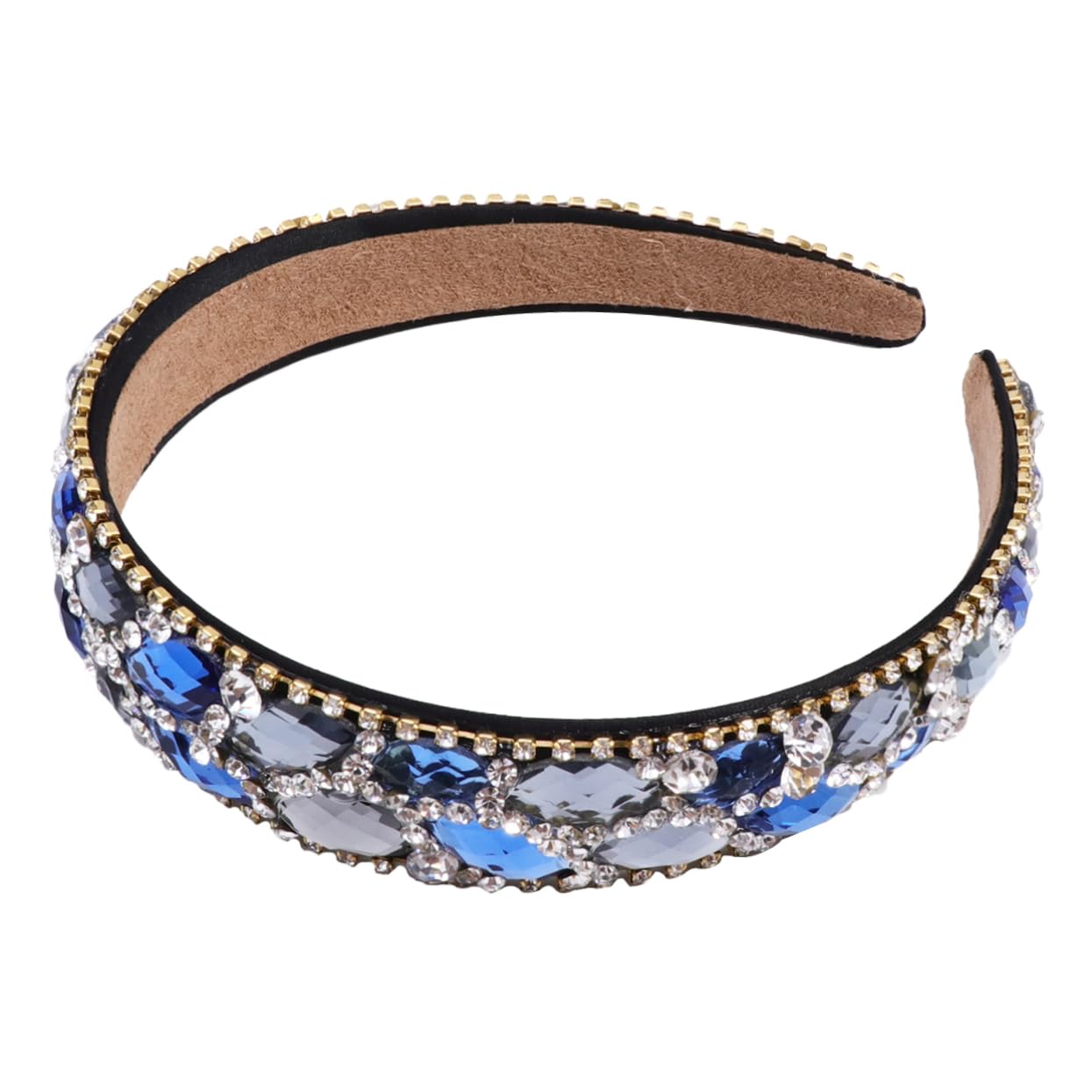 Beavorty Rhinestone Headband for Women - Elegant Crystal Hair Accessories, Fashionable Headwear for Parties, Weddings & Special Occasions